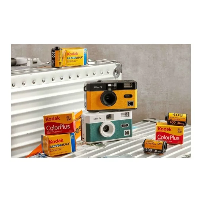 Kodak 35mm Film Camera Ultra F9 Yellow Retro - Ultra F9 - Yellow — image 2