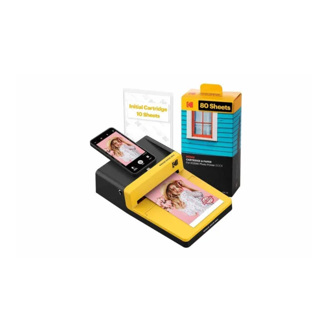 Kodak Dock Era 4PASS Wireless Smarphone Photo Printer (10 x 15 cm, 4x6inch) + 10 Sheet — image 2