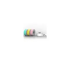 Kodak Label ERA M50 Sticker Label - M50 - White (9 rolls), Pink, Green, Yellow, 12 Rolls Set