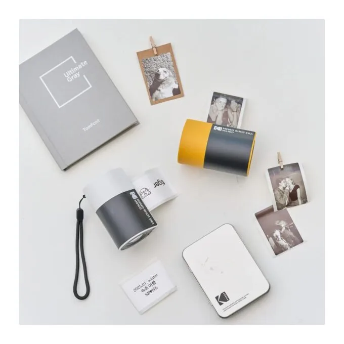 Kodak Memo Shot ERA - ERA - 2-in-1 Instant Camera and Photo Label Printer, Yellow — image 7