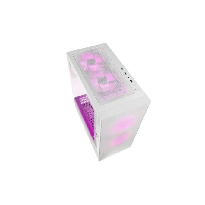 Kolink Observatory MX Mesh ARGB Mid Tower Case - White — image 2