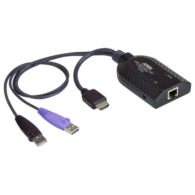 KVM Modules & Accessories USB - HDMI to Cat5e 6 KVM Adapter Cable (CPU Module) ATEN — image 1
