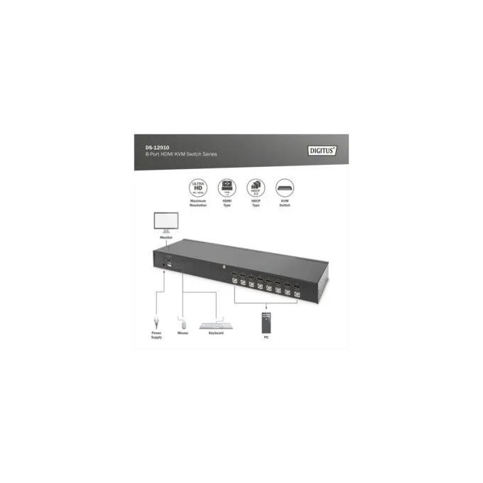 KVM Switch HDMI 8 Port - KVM-Switch — image 6