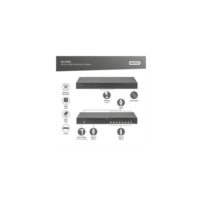 KVM Switch HDMI 8 Port - KVM-Switch — image 7