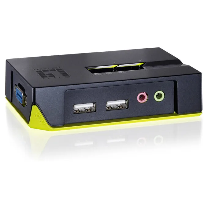 KVM Switch USB 2x Level One Audio — image 1