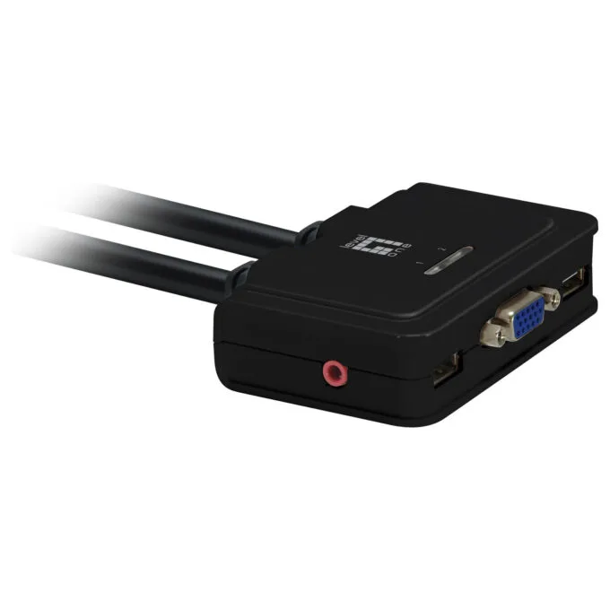 KVM Switch USB 2x Level One Audio — image 2