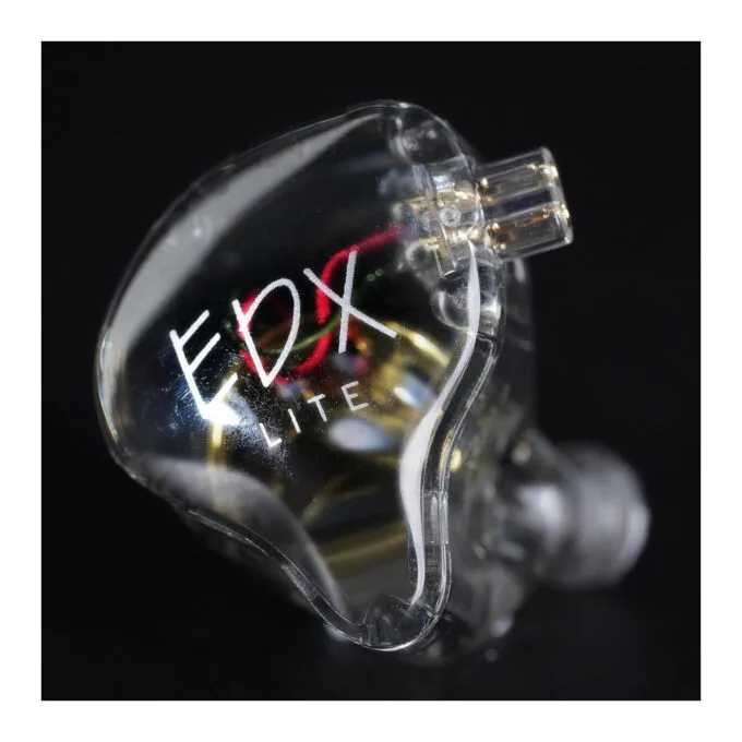 KZ EDX LITE Transparent Grey With MIC - IEM 3,5 In Ear Monitor Earphones, Super-Linear, HIFI bass, N — image 6