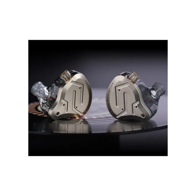 KZ ZSN PRO 2 Gold With Mic - IEM 3,5 In Ear Monitor Earphones, Hybrid 1BA+1DD 10mm, metal, HIFI bass — image 2