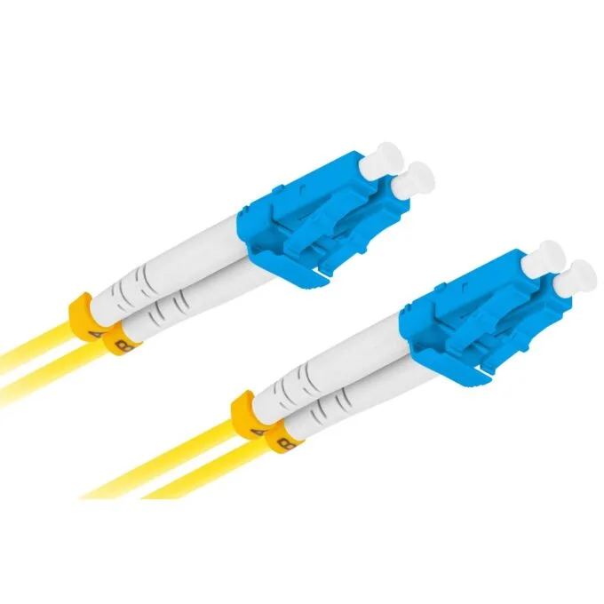 Lanberg Fiber Patch Cord - LC UPC-LC UPC SM 9 125 Duplex LSZH 5.0m — image 1