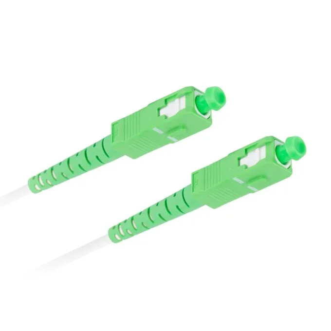 Lanberg Fiber Patch Cord - SC APC-SC APC SM 9 125 Simplex LSZH 5.0m — image 1