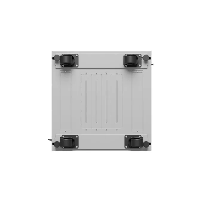 Lanberg Free Standing Cabinet 19'' with Glass Door - 15U, 60cm Ventilation Panel with LCD, 2 Fans & Thermostat Grey — image 7
