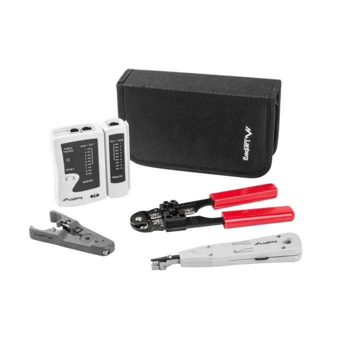 Lanberg Network Tool Case - NT-0301 - with Tools & Tester — image 1