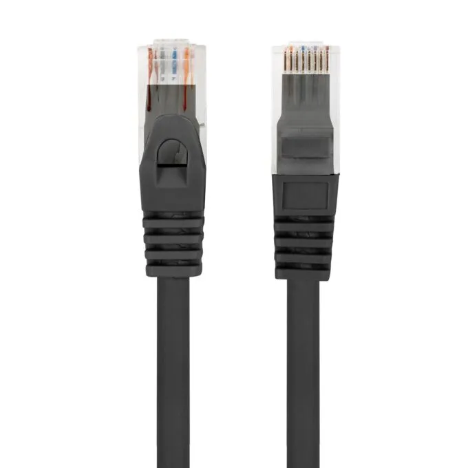 Lanberg Patch Cable - CAT6 UTP CU LSZH 0.25m Black — image 2