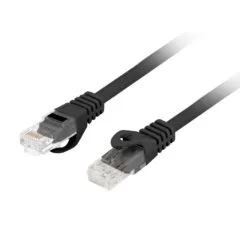Lanberg Patch Cable - CAT6 UTP CU LSZH 0.25m Black