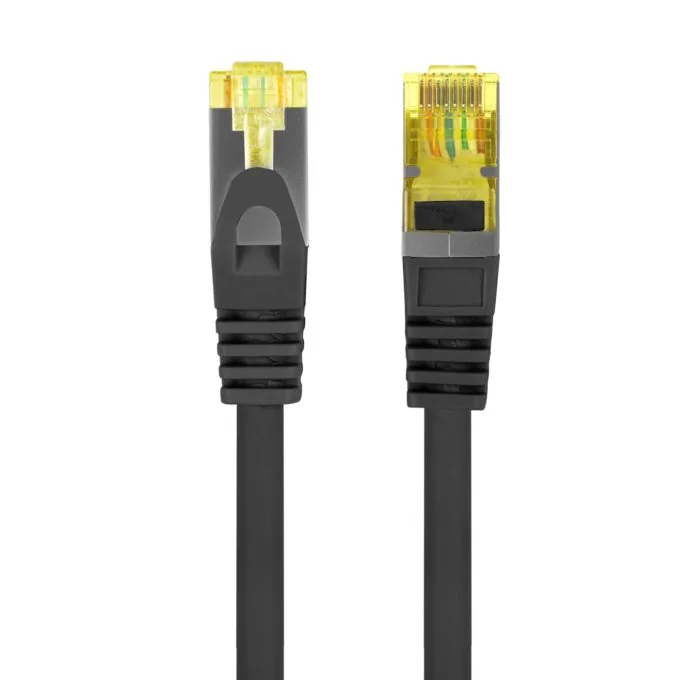 Lanberg Patch Cable - CAT.6A S FTP CU LSZH 0.25m Black — image 2