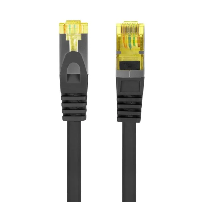 Lanberg Patch Cable - CAT6A S FTP CU LSZH 1m Black — image 2