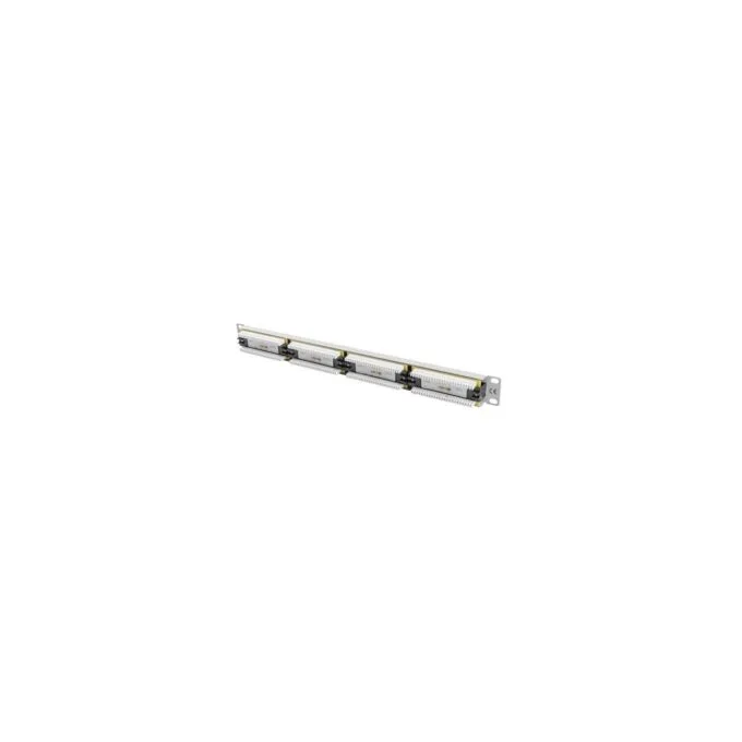 Lanberg Patch Panel - 24-Port 1U 19' CAT6 UTP Grey — image 2