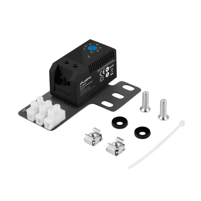 Lanberg Rack Closed-Loop Thermostat - 10A with Terminal Block — image 1