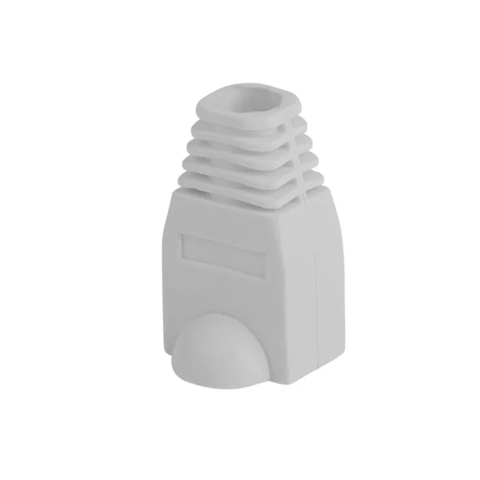 Lanberg RJ45 Strain Relief Boot Cap - PLB-1000-S - Pack of 100 Gray — image 3