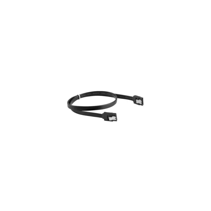 Lanberg SATA III 6Gbps Cable - 50cm Black — image 1
