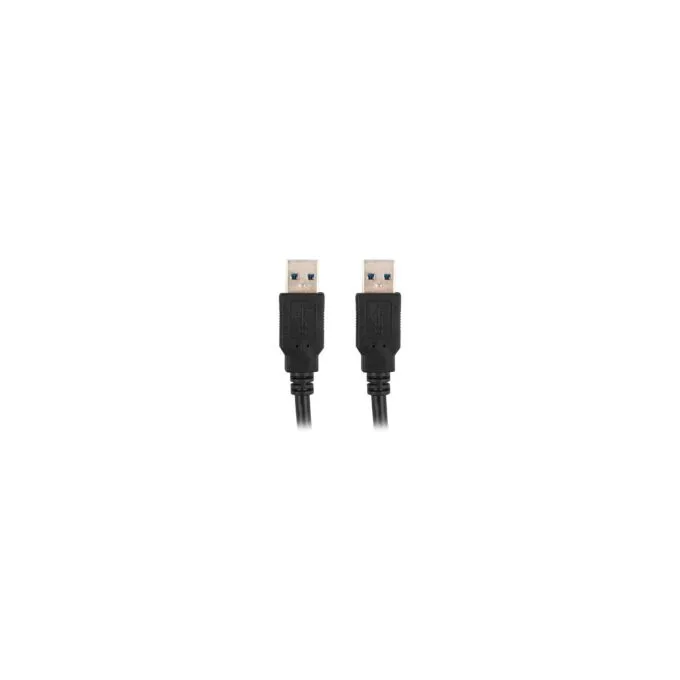 Lanberg USB Type-A 3.0 Male to Male Cable - 1.0m Black — image 2