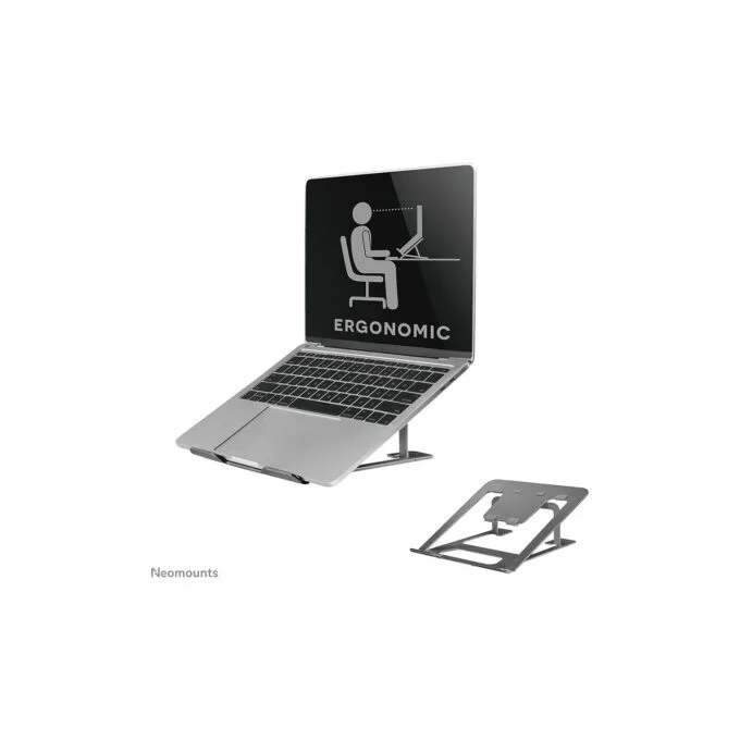 Laptop-Ständer - Grau. faltbar. 5KG NSLS085GREY Neomounts — image 1