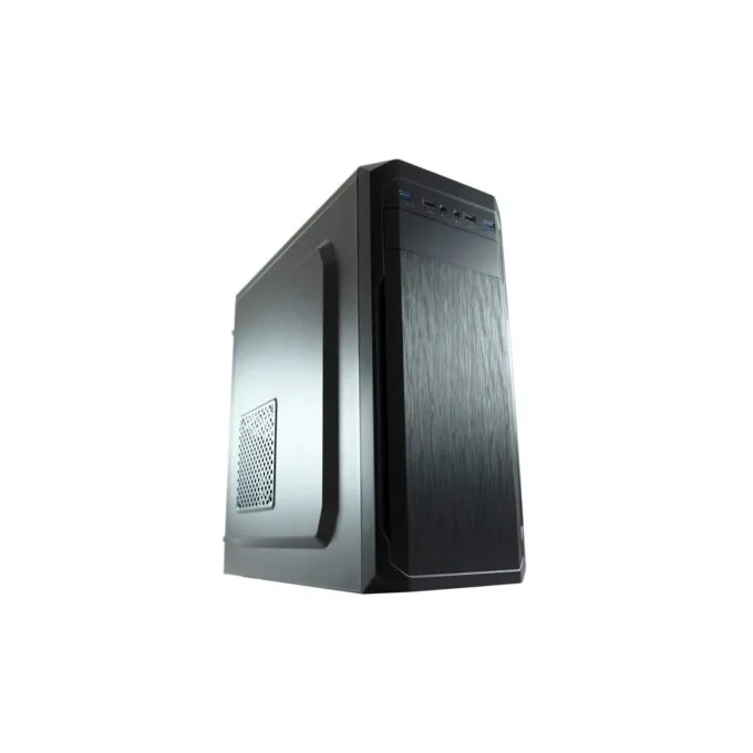 LC-Power 7039B Midi Tower ATX PC Case Black — image 1