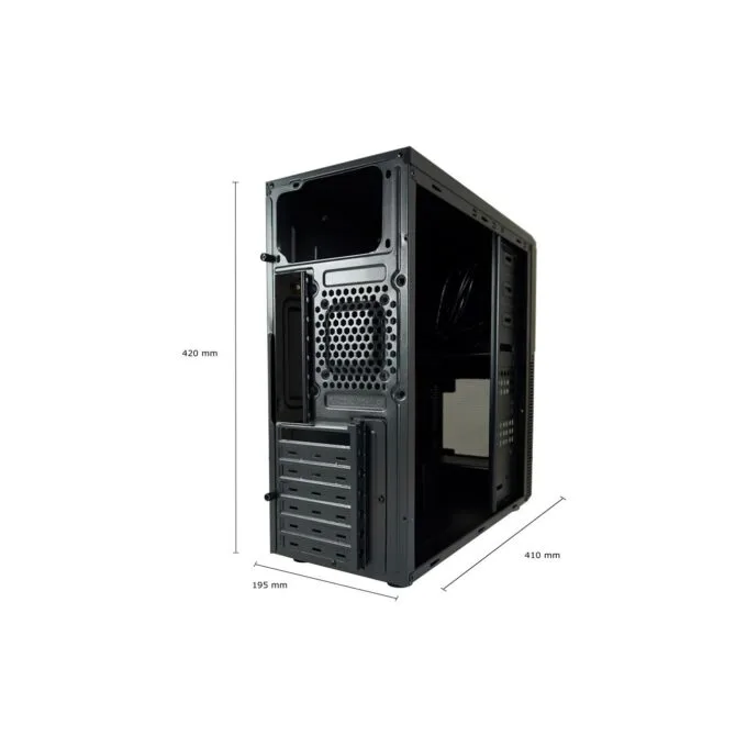 LC-Power 7041B Midi Tower PC Case - Black — image 10