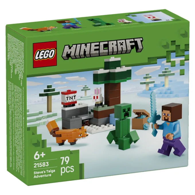 LEGO 21583 Minecraft Steves Abenteuer in der Taiga — image 3