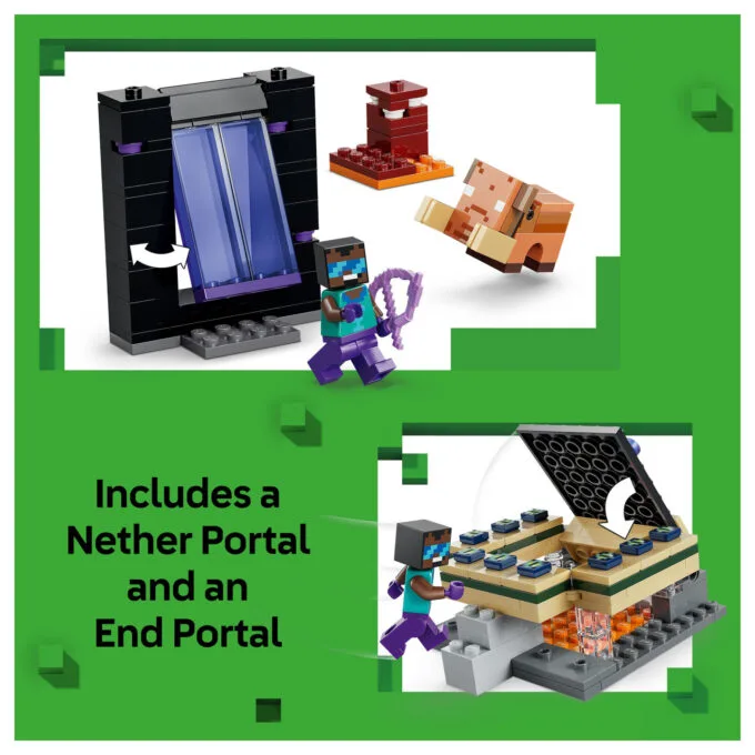 LEGO 21584 Minecraft Reise durch Nether und Endportal — image 25