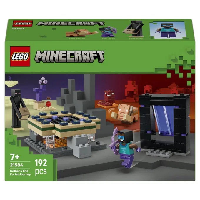 LEGO 21584 Minecraft Reise durch Nether und Endportal — image 1