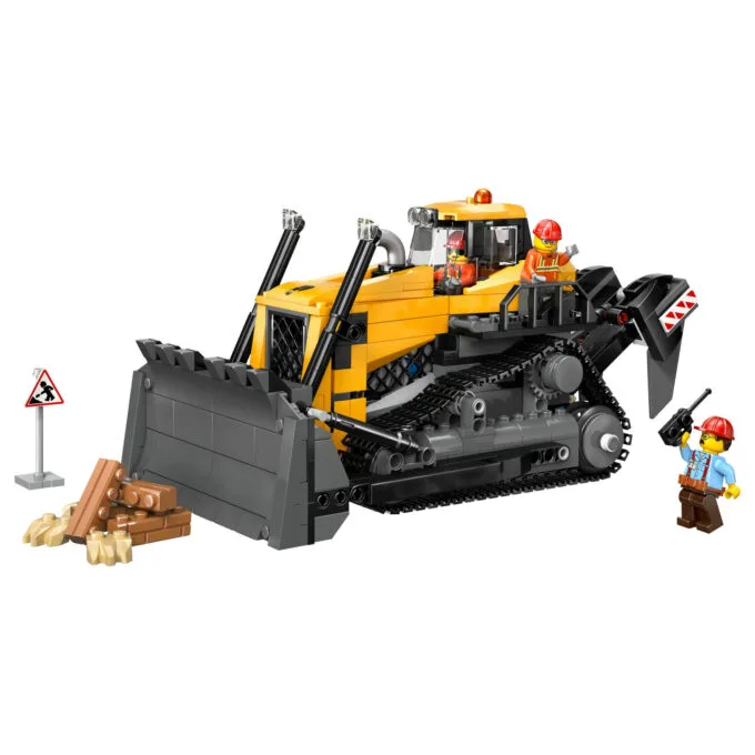 LEGO 60466 City Gelber Bulldozer mit Frontlader — image 2