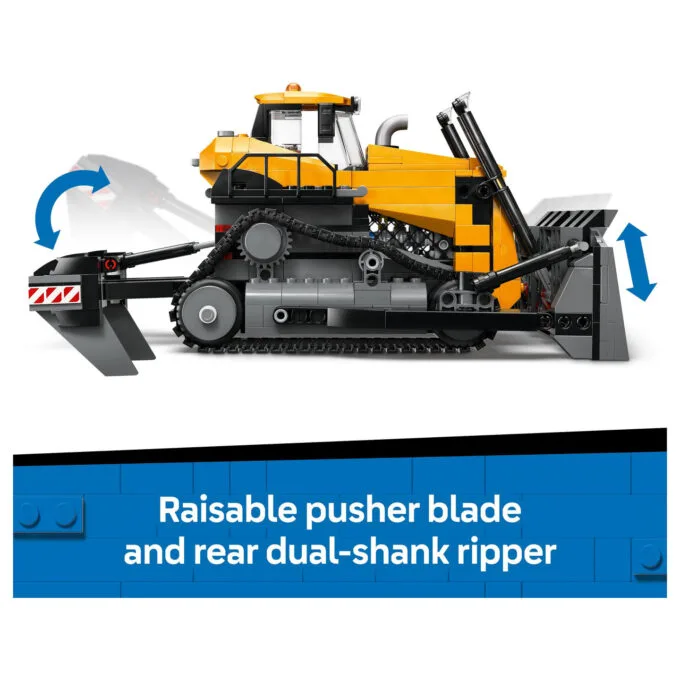 LEGO 60466 City Gelber Bulldozer mit Frontlader — image 23