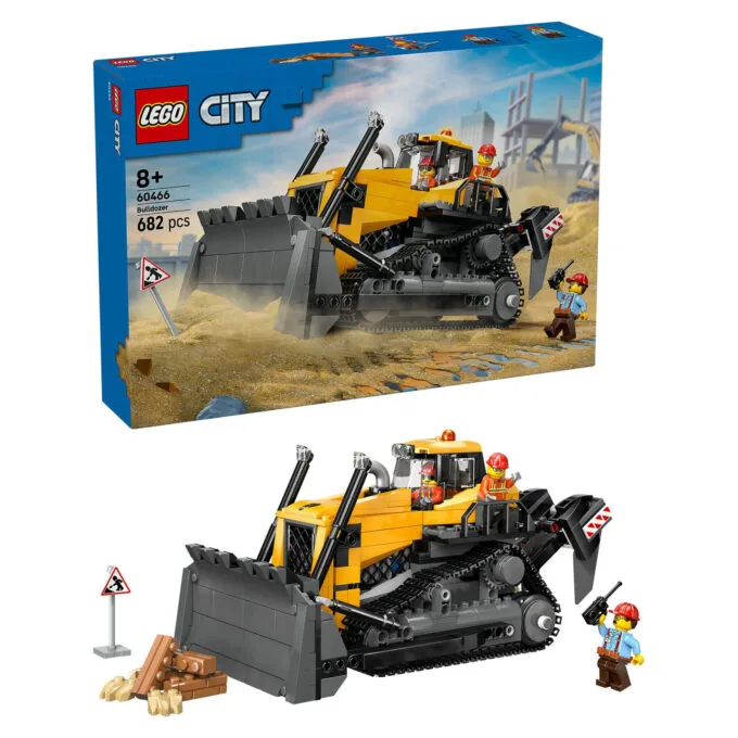 LEGO 60466 City Gelber Bulldozer mit Frontlader — image 6