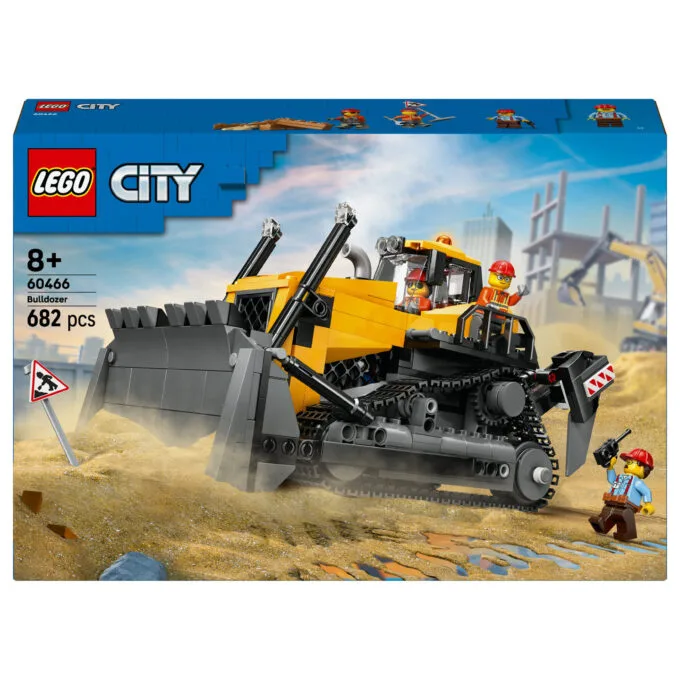 LEGO 60466 City Gelber Bulldozer mit Frontlader — image 1