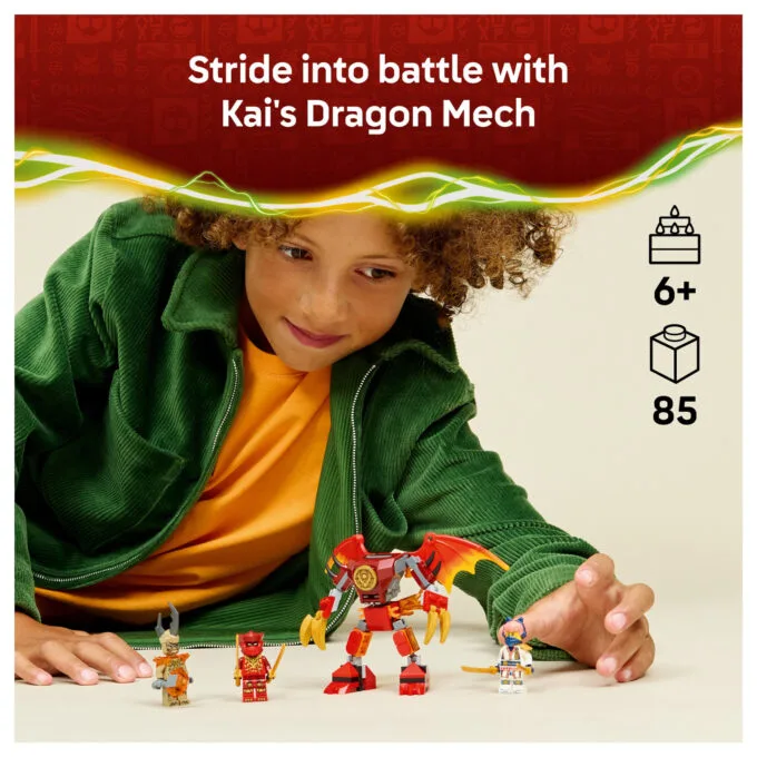 LEGO 71851 Ninjago Kais Drachen-Mech Battle Set — image 19