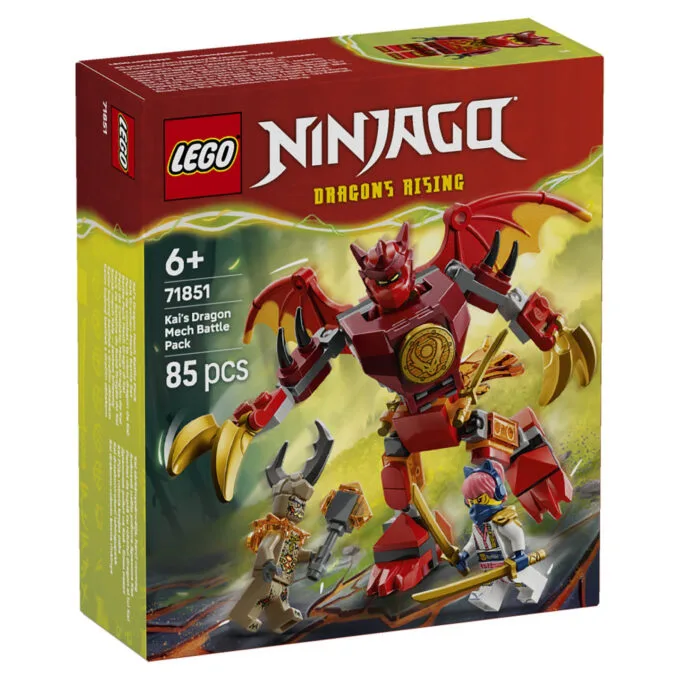 LEGO 71851 Ninjago Kais Drachen-Mech Battle Set — image 30