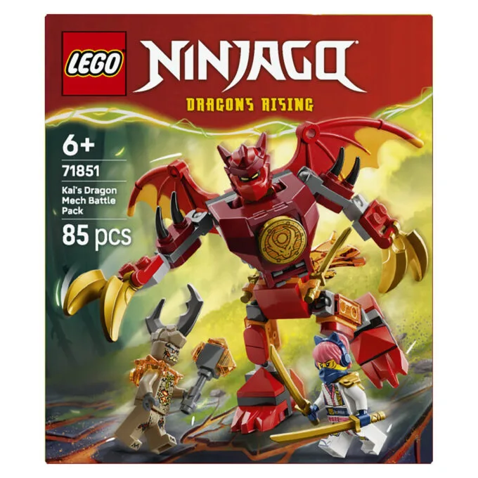LEGO 71851 Ninjago Kais Drachen-Mech Battle Set — image 4