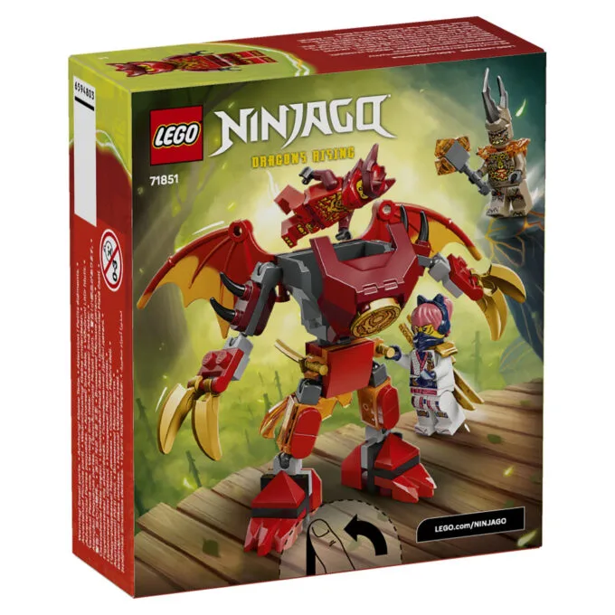 LEGO 71851 Ninjago Kais Drachen-Mech Battle Set — image 5