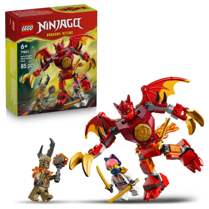 LEGO 71851 Ninjago Kais Drachen-Mech Battle Set — image 6