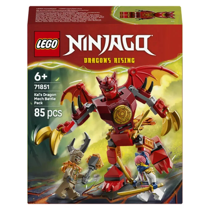 LEGO 71851 Ninjago Kais Drachen-Mech Battle Set — image 1
