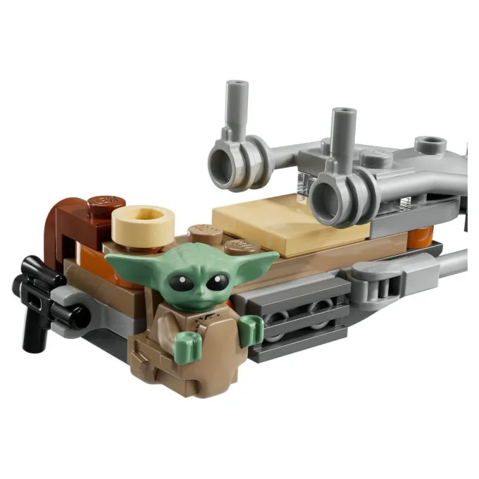 LEGO 75436 Star Wars Der Mandalorianer und Grogu auf ihrem Speeder Bike — image 11