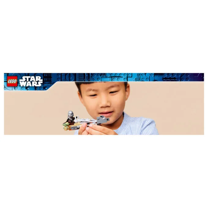 LEGO 75436 Star Wars Der Mandalorianer und Grogu auf ihrem Speeder Bike — image 20
