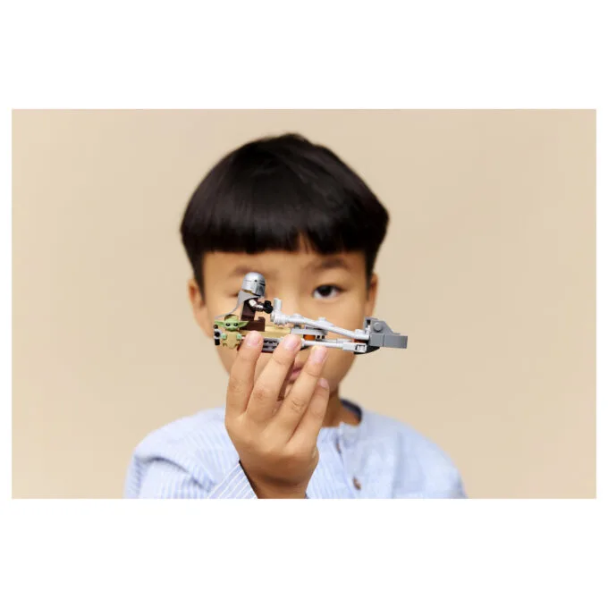 LEGO 75436 Star Wars Der Mandalorianer und Grogu auf ihrem Speeder Bike — image 27