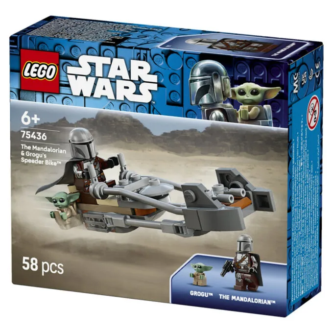 LEGO 75436 Star Wars Der Mandalorianer und Grogu auf ihrem Speeder Bike — image 32