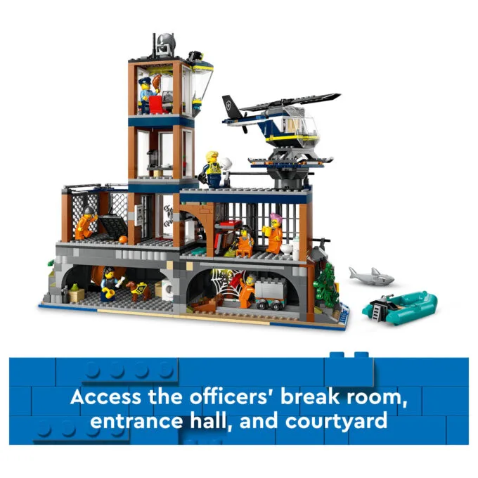 LEGO City Polizeistation auf der Gefängnisinsel 60419 — image 19