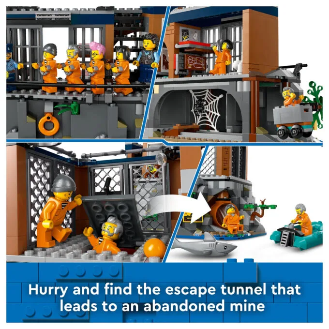 LEGO City Polizeistation auf der Gefängnisinsel 60419 — image 20