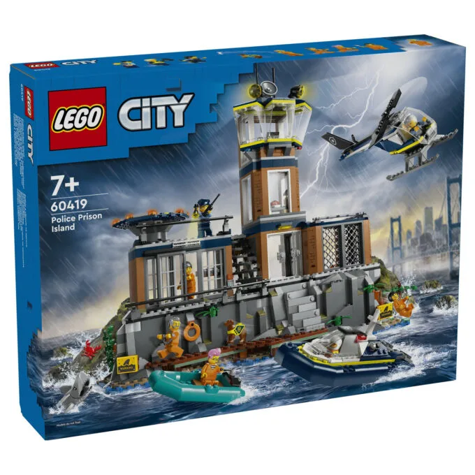 LEGO City Polizeistation auf der Gefängnisinsel 60419 — image 3