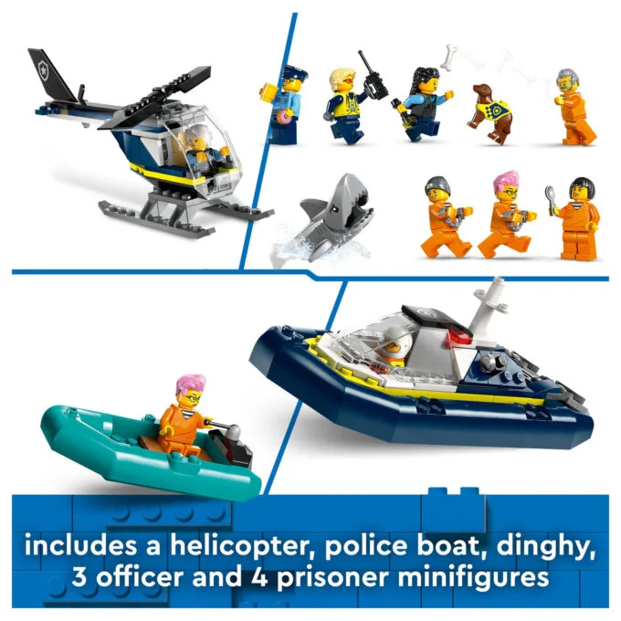 LEGO City Polizeistation auf der Gefängnisinsel 60419 — image 21