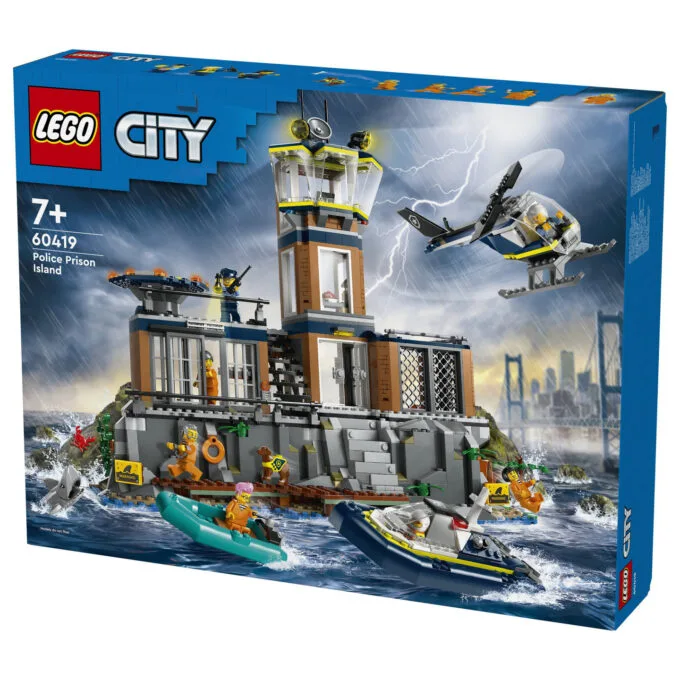 LEGO City Polizeistation auf der Gefängnisinsel 60419 — image 4